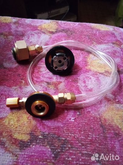 Переходник для заправки газовых балончиков