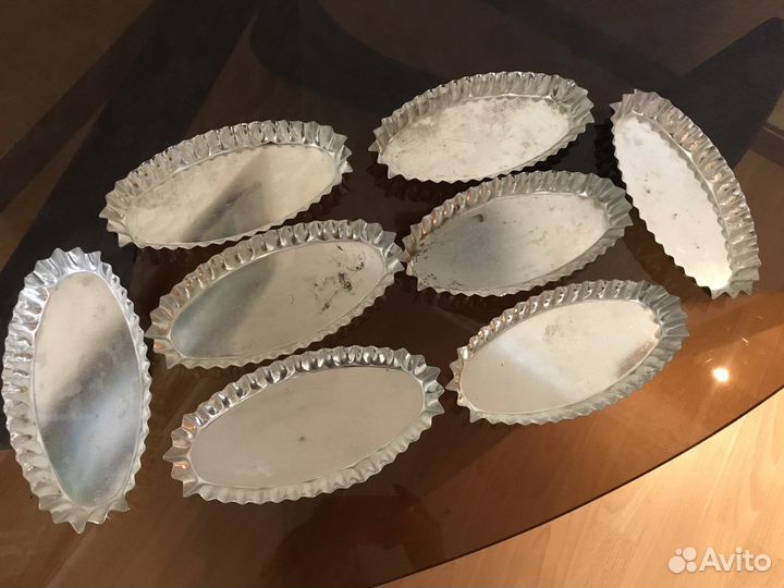 Металлические формы для холодца/заливного