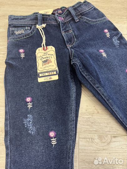 Джинсы 104- 110 U.S. polo assn