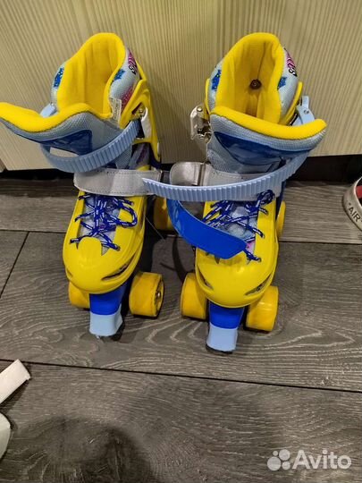 Детские ролики и защита