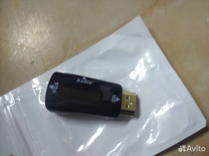 Адаптер hdmi-vga в виде флешки