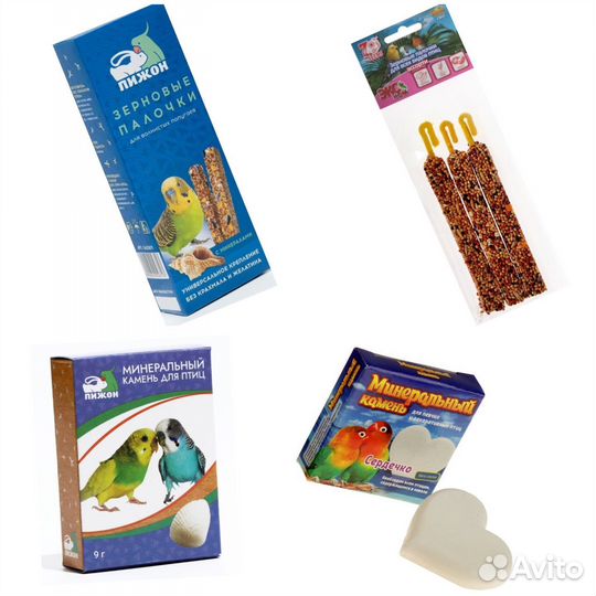 Корм для попугаев