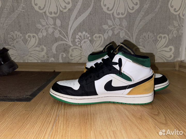 Nike air jordan 1 mid oakland оригинал