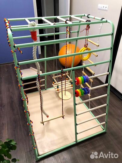 Новый Детский спортивный комплекс напольный