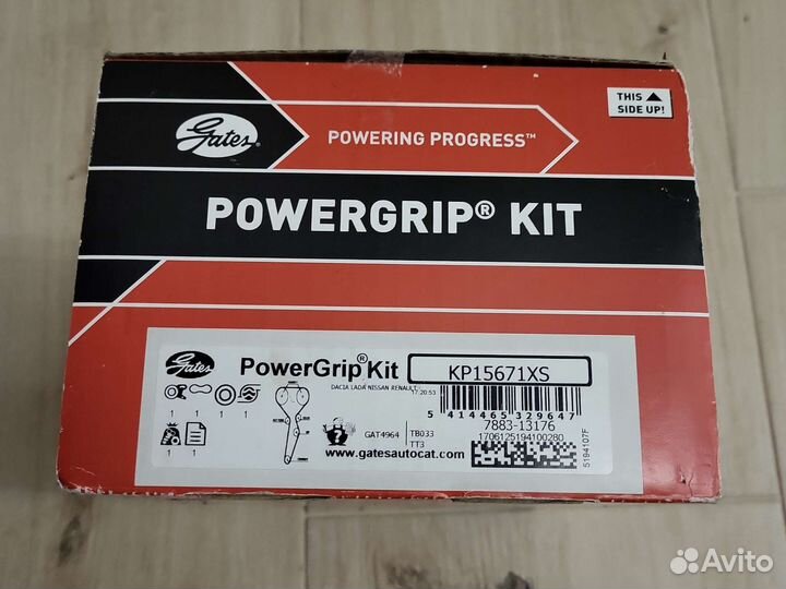 Комплект грм c помпой Gates Renault k4jk4mk7m