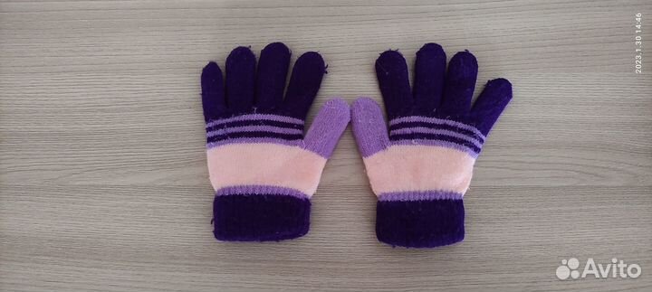 Варежки и перчатки детские