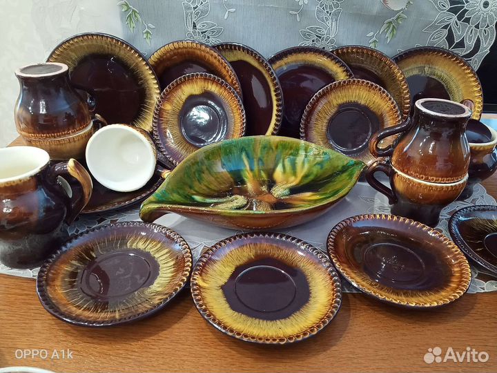 Сервиз кофейный керамический