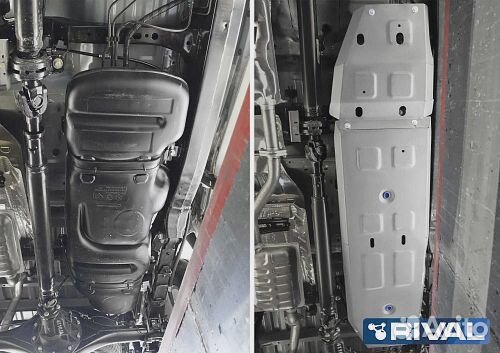 Защита топливного бака JAC T6 (2018-2024)