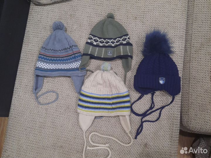 Шапки детские для мальчиков