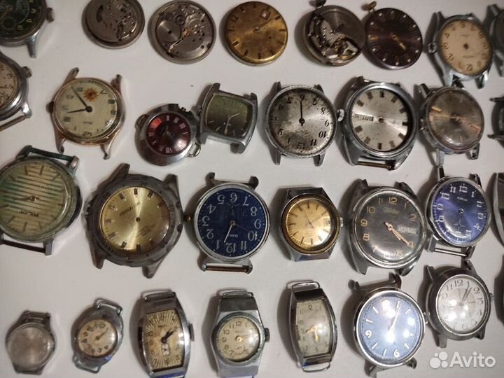 Запчасти для разных часов (СССР)