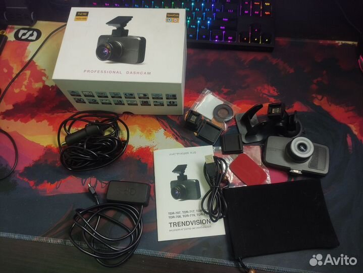 Видеорегистратор TrendVision TDR-718GP с GPS