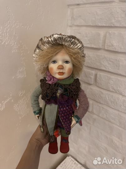 Коллекционная кукла Мухомор