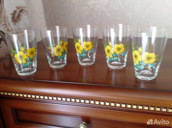 Стаканы импортные времен СССР