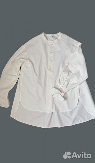 Рубашка белая женская (y2k, grunge) 42-46