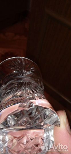 Рюмки хрустальные СССР