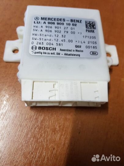 Блок управления парктрониками Mercedes Sprinter