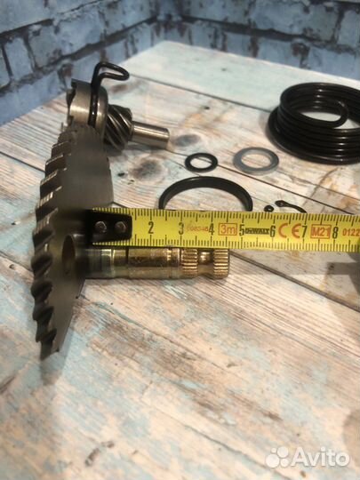 Зубчатый сектор кикстартера 139QMB h-46,5mm