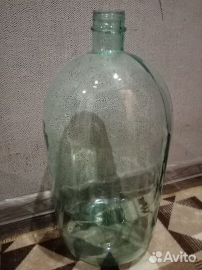 Бутыль стеклянная