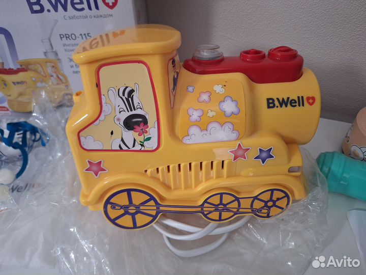 Ингалятор детский паровозик