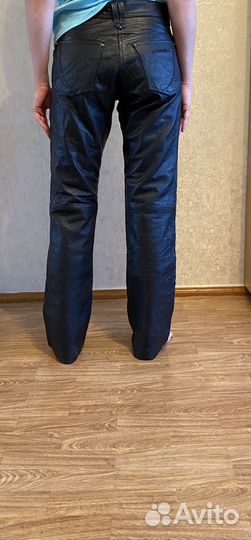 Мотоштаны кожаные lookwell