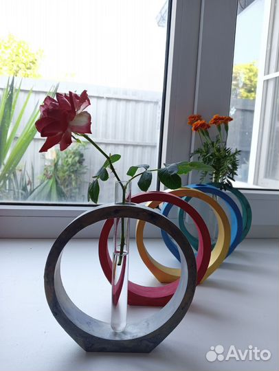 Ваза с колбой