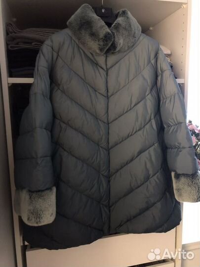 Полупальто, облегченный пуховик, 50-52р