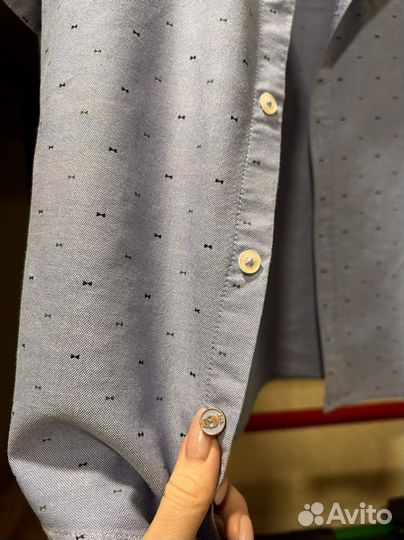 Рубашка на мальчика 122р