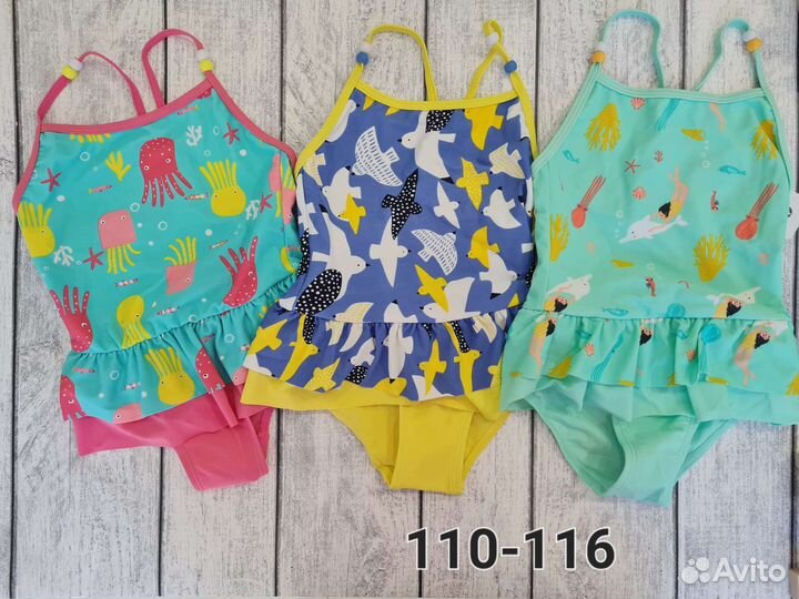 Купальники новые от 92 до 116 размера