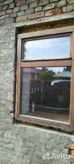 Деревянные окна со стеклопакетом бу