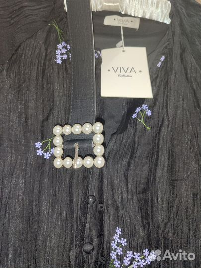 Платье халат длинное