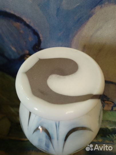 Ваза цветное стекло