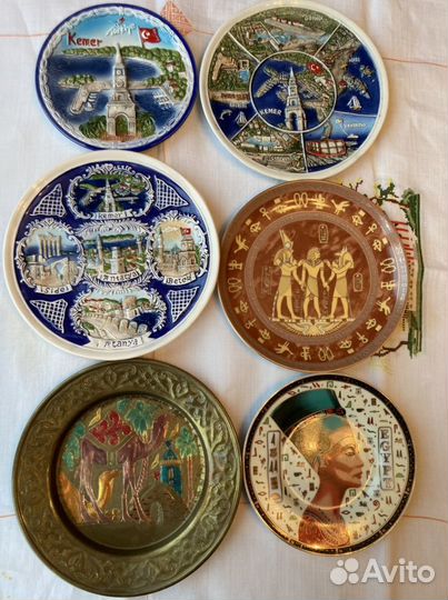 Настенная тарелка декоративная. Турция, Египет