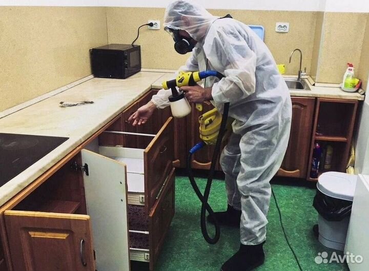 Средство для Дезинфекции Уничтожения тараканов клопов насекомых