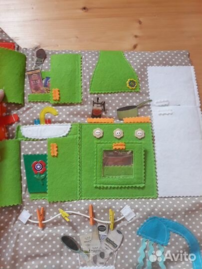 Домик-сумка, ручная работа