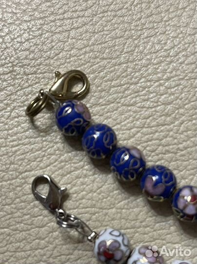 Бусы Клуазоне