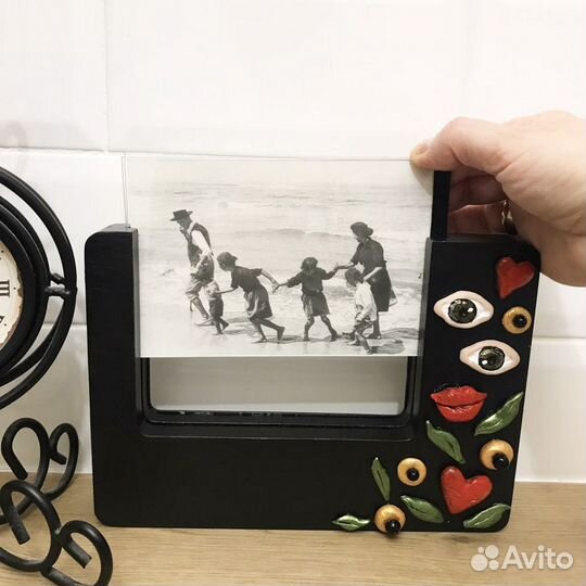 Фоторамка «Люблю глазами», подарок на 8 марта