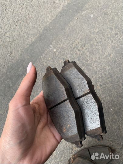 Тормозные колодки новые chevrolet aveo