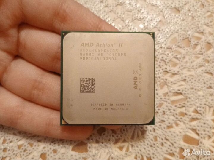 Процессор amd athlon 640 II AM3