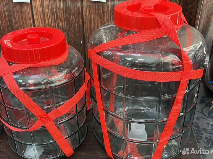 Банка стеклянная с гидрозатвором