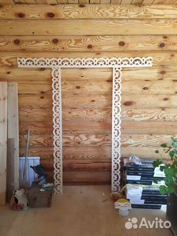 Резной наличник 14 см шириной