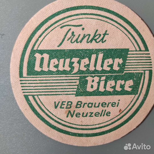 Подставки под пивную кружку. гдр. 1975