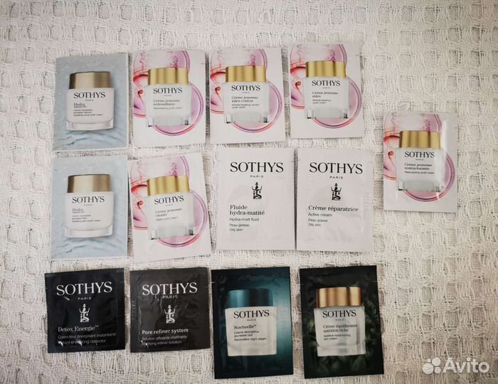 Пробники крем/сыворотка Sothys Vagheggi Janssen