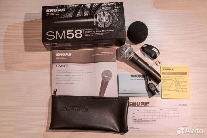 Микрофон Shure sm58se