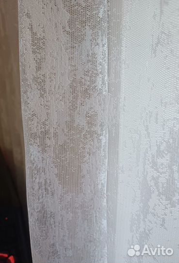 Тюль новая мрамор на отрез