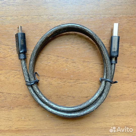 Цифровой аудиокабель GCRprof USB 2.0 AM-mini 0,7м