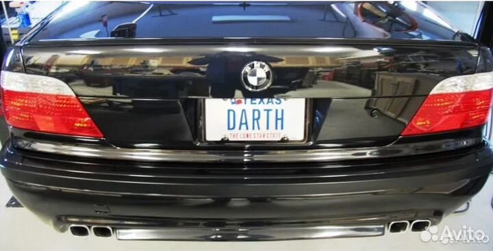Спойлер лип zernder BMW 7 E38
