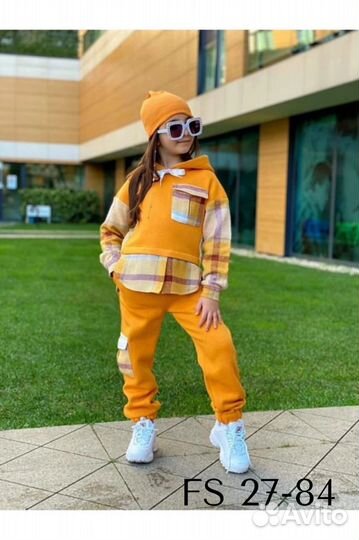 Шикарный детский костюм тройка