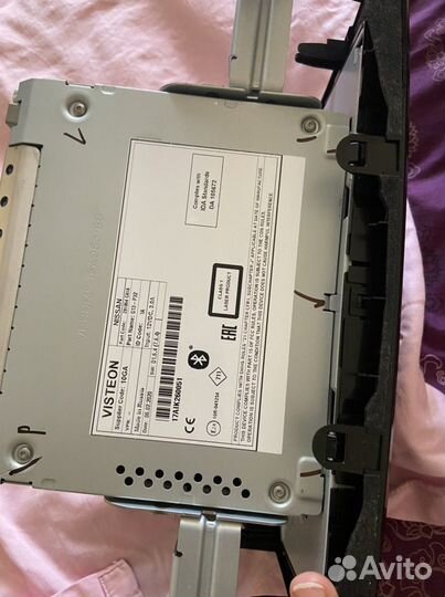 Магнитола Nissan qashqai j11 2020. Новая