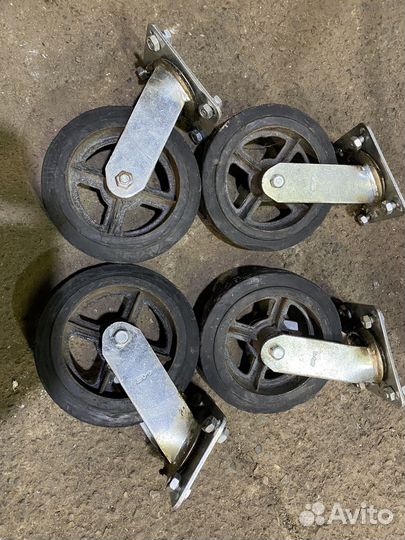 Колеса для тележки бу