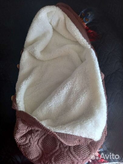 Конверт на выписку для девочки осень